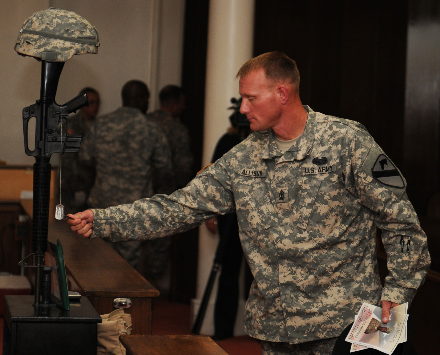 Gone but not forgotten, Cav troops remember fallen Soldier